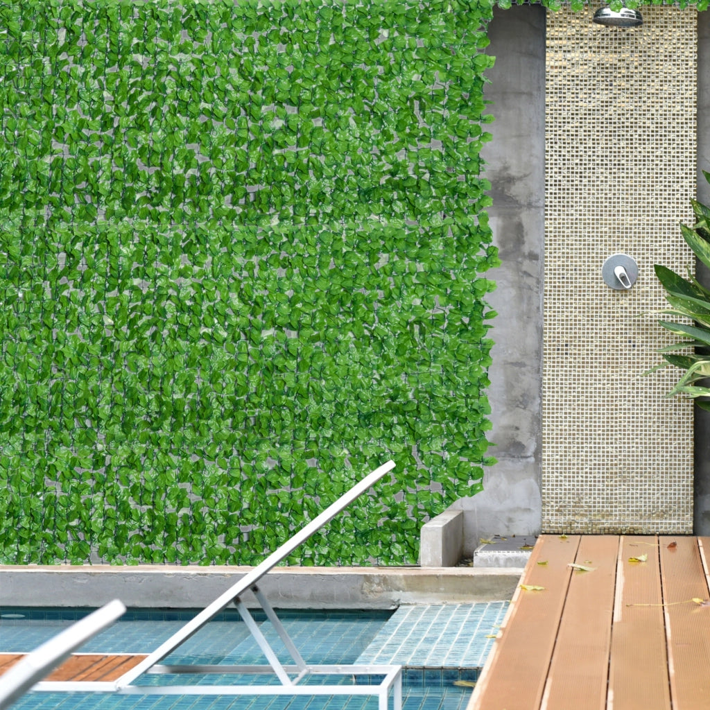 Hedge Artificiale Brise-Vue ¨C Minimal ¨C Verde 3x1 m