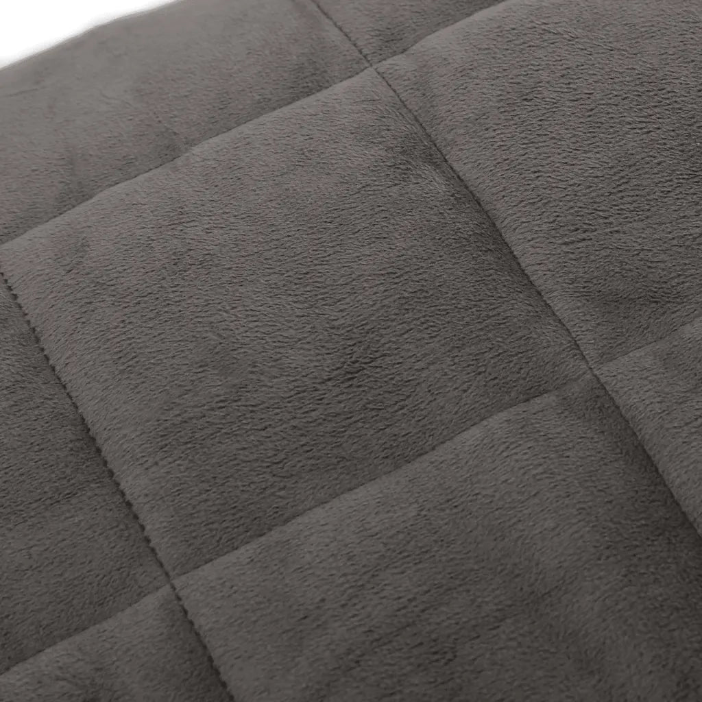Coperta Ponderata Grigia 138x200 cm 6 kg Tessuto 350772