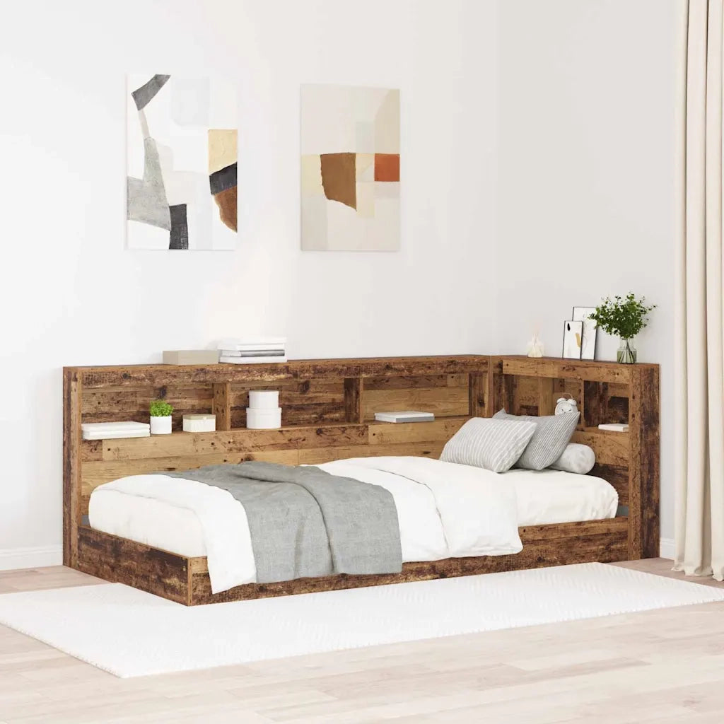 Testata contenitore Legno vecchio 80 cm Legno multistrato 3335451