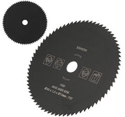 Lama circolare per sega - Taglio rapido e liscio - 85 mm - 72 denti - Per legno e metallo - Modello compattibile