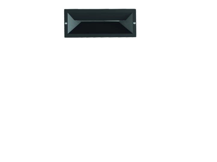 SEGNAPASSO SHADE NERO LED 4000K 620LM 13W IP65 L.25X10CM