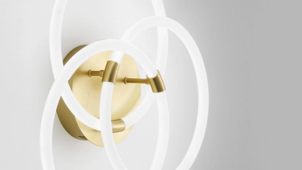 LAMPADARIO A SOFFITTO GEA LUCE BERTA P/G ORO