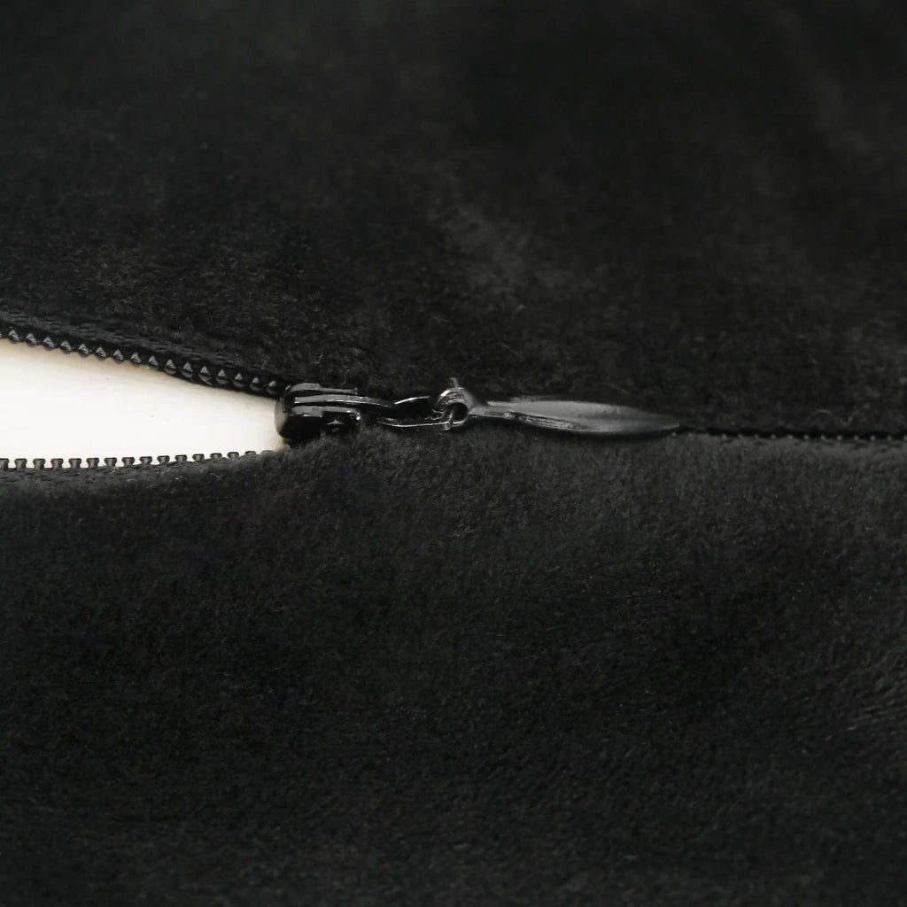 Cuscino da Viaggio per il Collo Regolabile Nero 27 x 26 x 14 cm 42012703