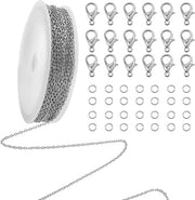 Collier in acciaio inossidabile da 5 m per creare gioielli