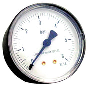 MANOMETRO PER AUTOCLAVE ATTACCO POSTERIORE 5.00 pz