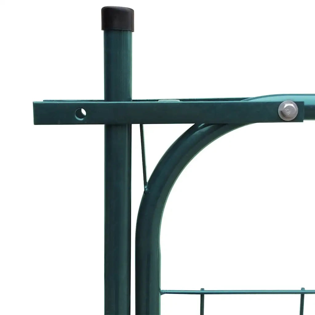 Cancello per Recinzione da Giardino 100x100 cm Verde 142292