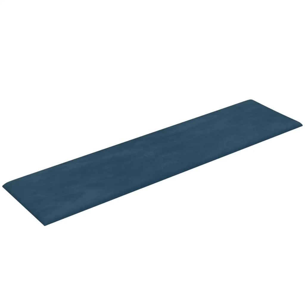 Testiera | Testata da Parete 12 pcs Blu Velluto