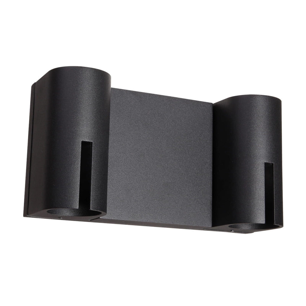 Applique esterno Italux Rovigo nero LED 16W 3000K IP54