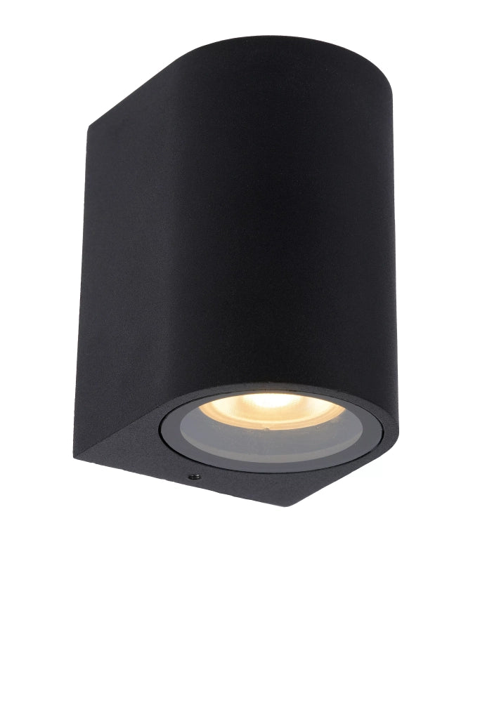 Applique esterna nera alluminio GU10 35W ZARO Lucide