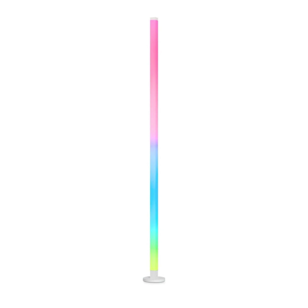 Lampada da terra LED RGBW 151cm dimmer telecomando Videx