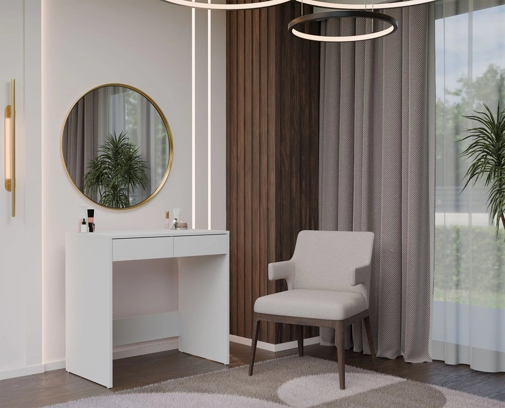 Scrivania MARINA 2s bianco per ufficio e studio