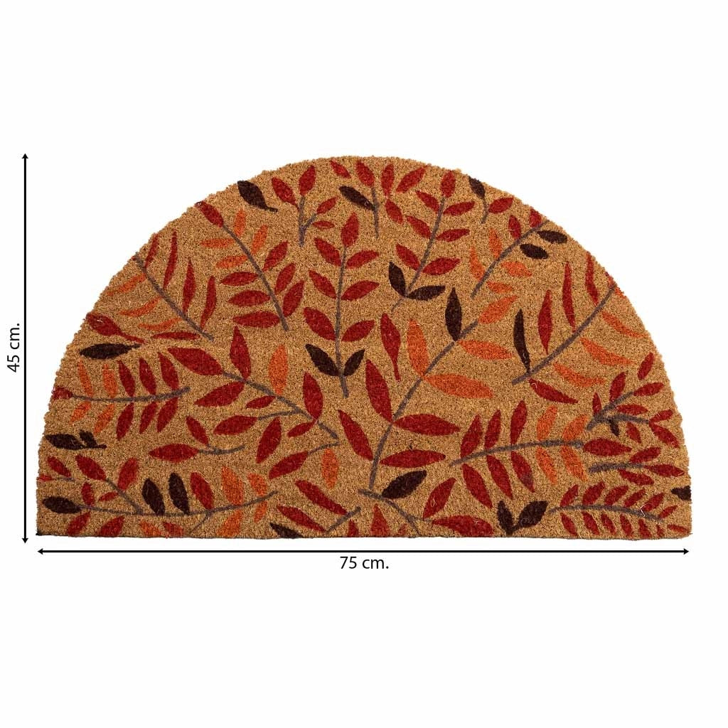 Zerbino PVC stampato marrone 45x75