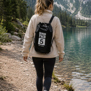 Seniliri, Borsa Impermeabile Capacità 5 lt, Nero