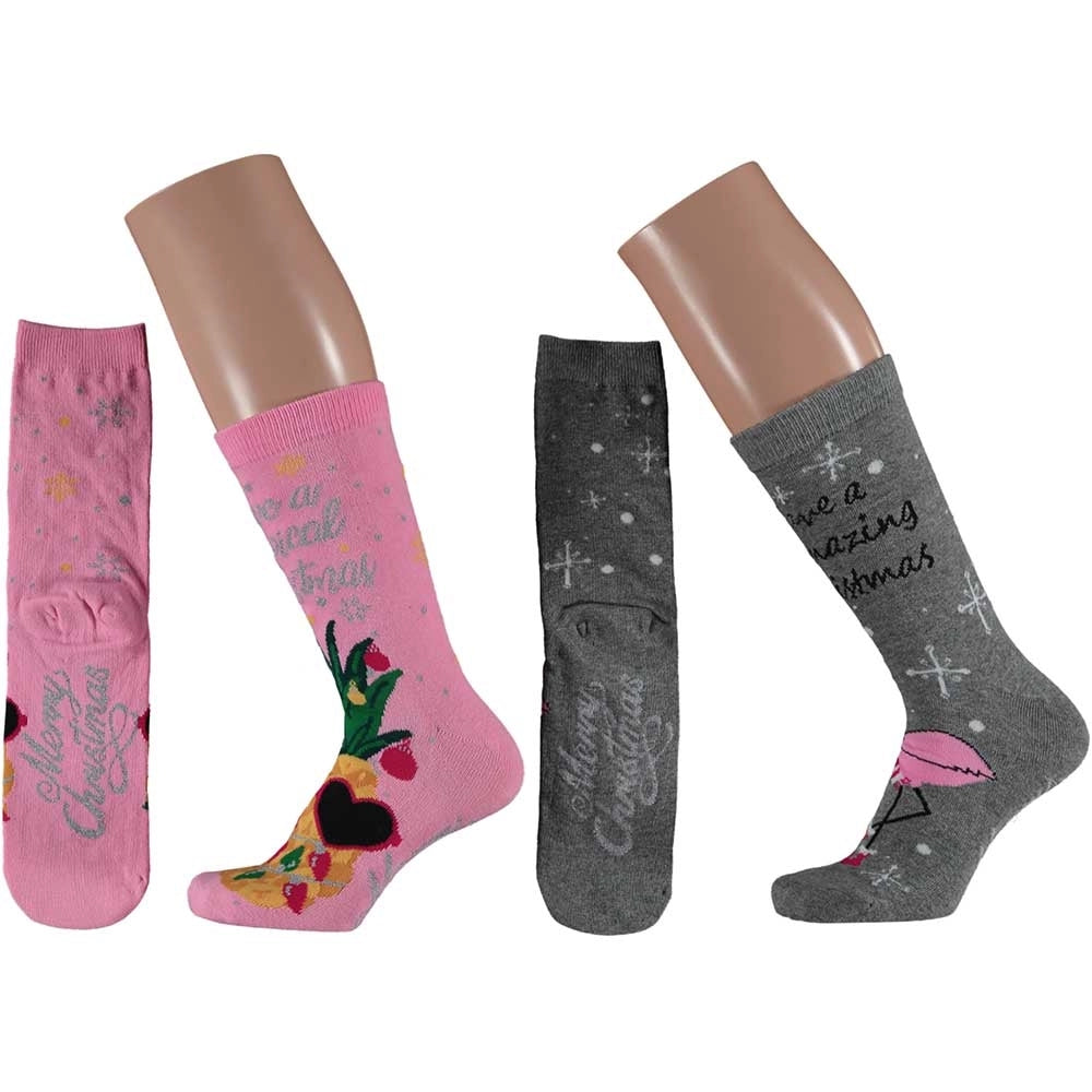 Calzini X-mas natalizi Donna Taglia 36-41