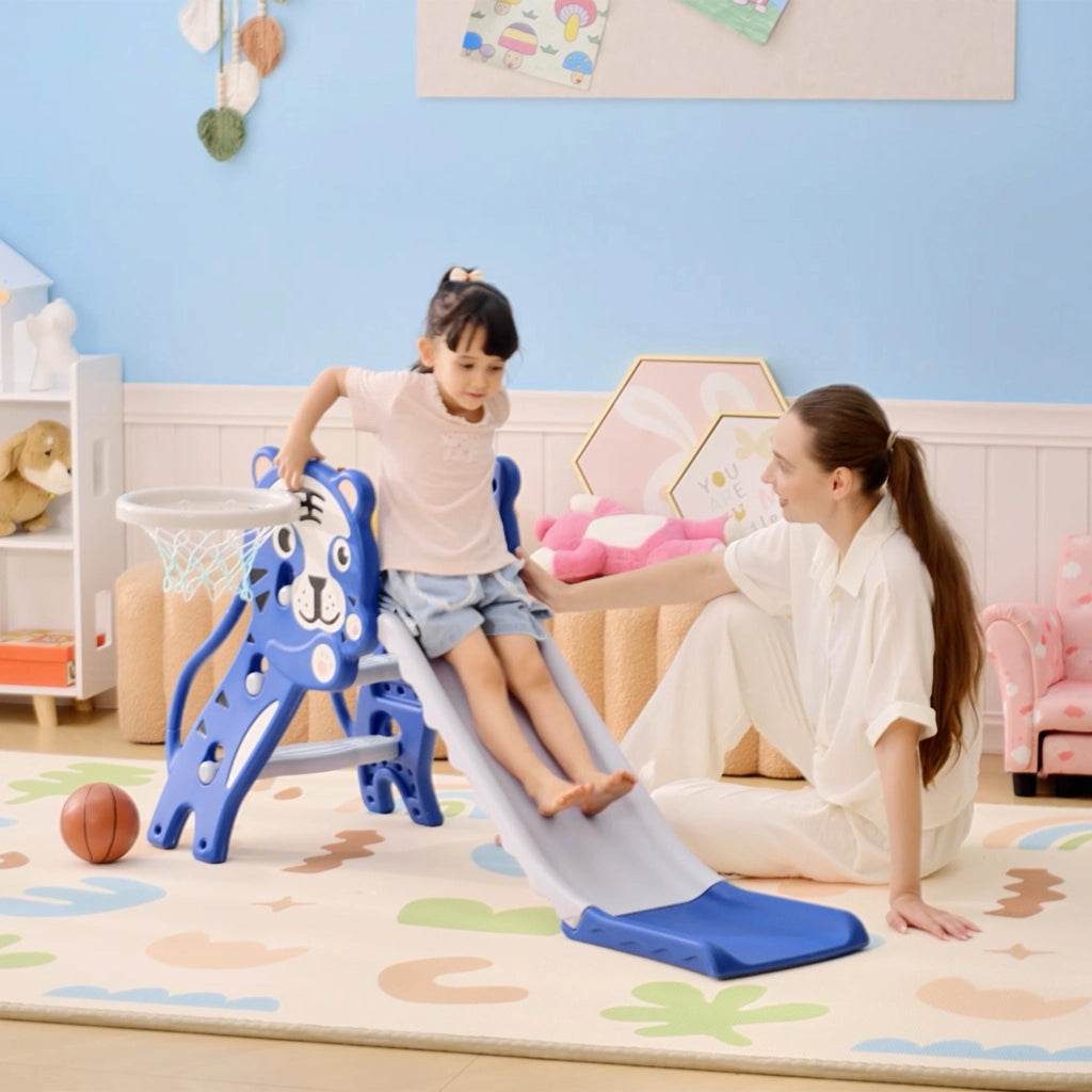 Toboga Bambini con Canestro ¨C zephmum ¨C Blu 18-36 Mesi
