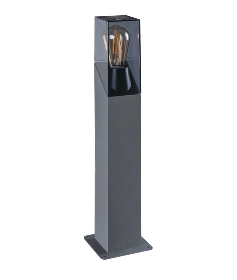 Lampione da giardino Kanlux LAVEN 50cm E27 IP44 grafite