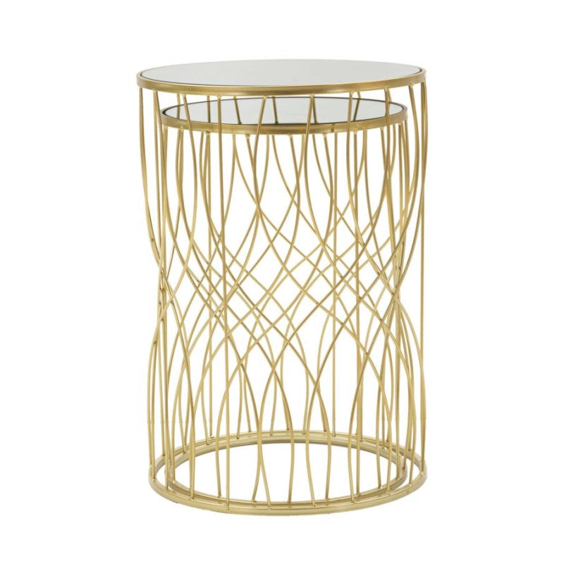 Tavolinetti Ligne Coppia cm ø 38x55-33x50
