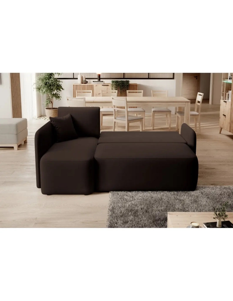 Divano ad angolo collezione HEDSON color Marrone