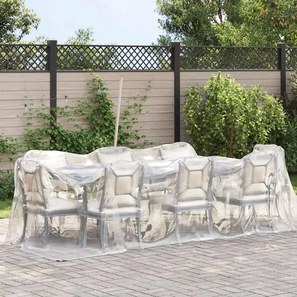 Telone Trasparente con Occhielli 2x6 m in Polietilene 4018507