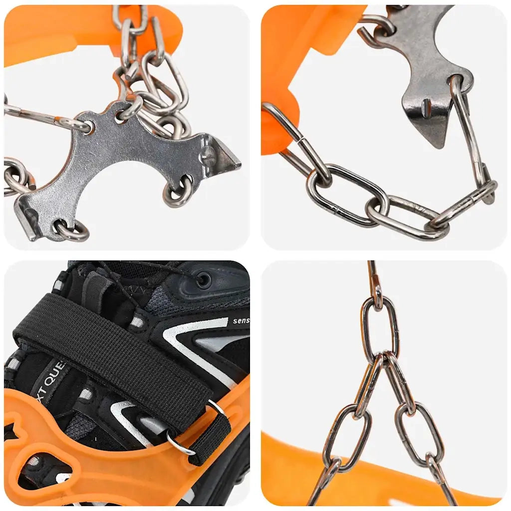 Artigli di ghiaccio per scarpe Arancione L 42021445