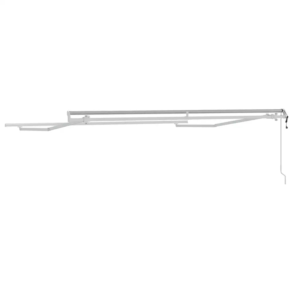 Struttura della tenda Bianco 350 x 250 cm Alluminio