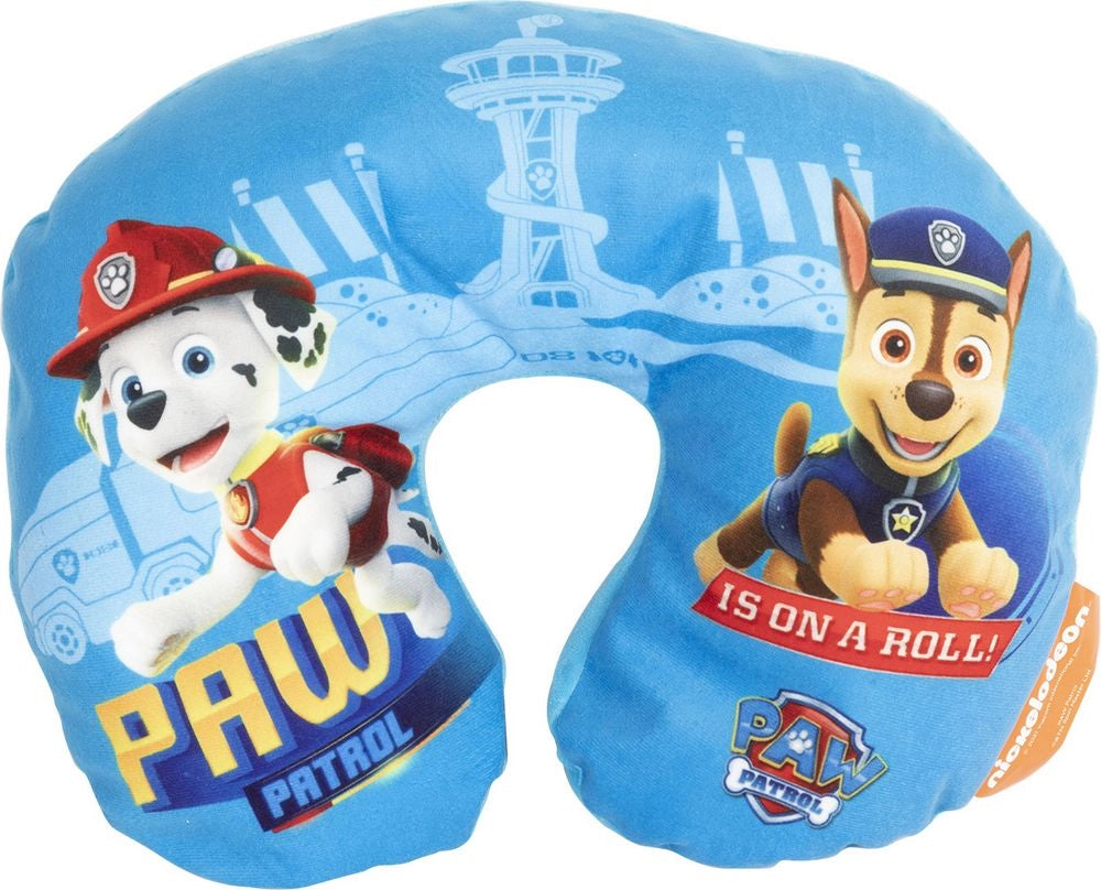 Cuscino collo bambino da viaggio blu boy
