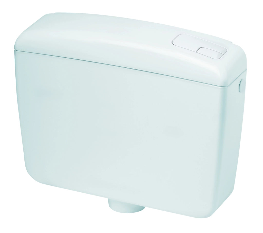 CASSETTA PVC SCARICO WC ESTERNA 2 TASTIB.CO