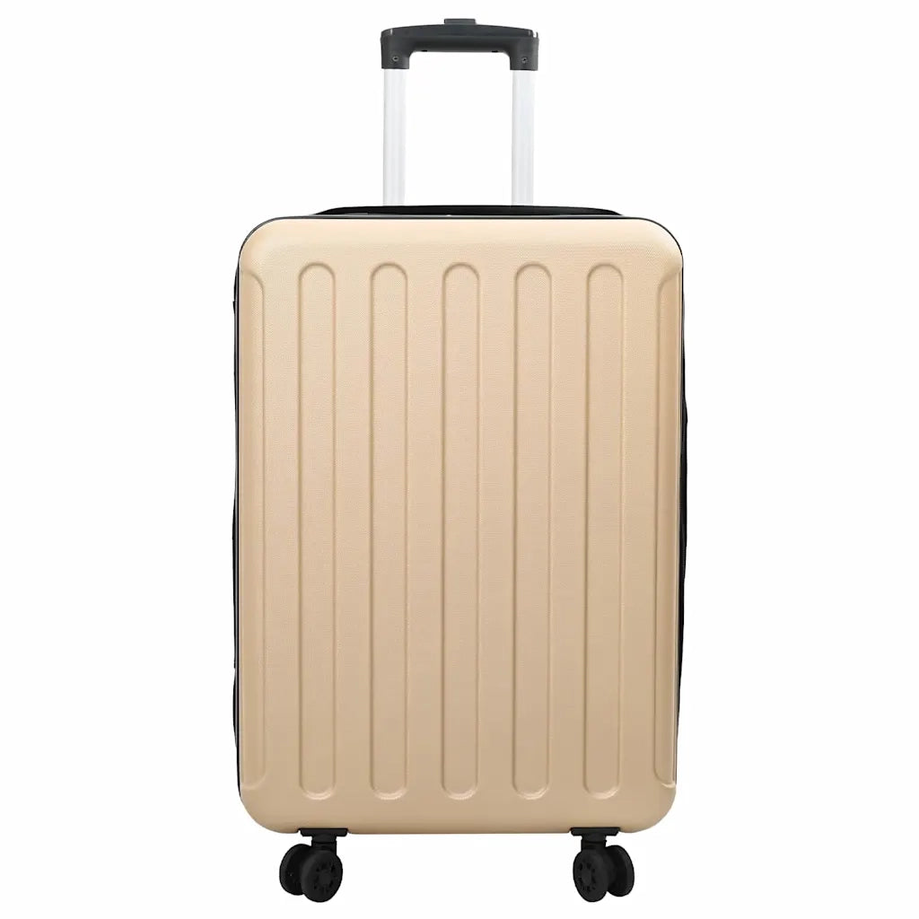 Valigia con blocco Champagne 43 x 27 x 66 cm Plastica ABS 42006255