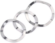 Componenti di compressione in acciaio inossidabile - assorbitori di urto - dischi di sterzatura - guarnizioni di chiusura - 100 pezzi - M8x13x0.3mm - dischi di bloccaggio
