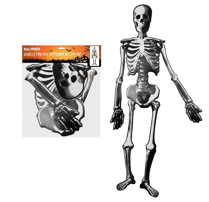 SCHELETRO HALLOWEEN DA APPENDERE CM.130