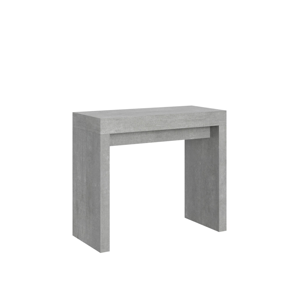 Consolle allungabile 90x40/300 cm Roxel Cemento