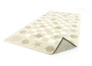 Tappeto Velour Antiscivolo Modello Marino By Suardi - 65x220 cm - Beige