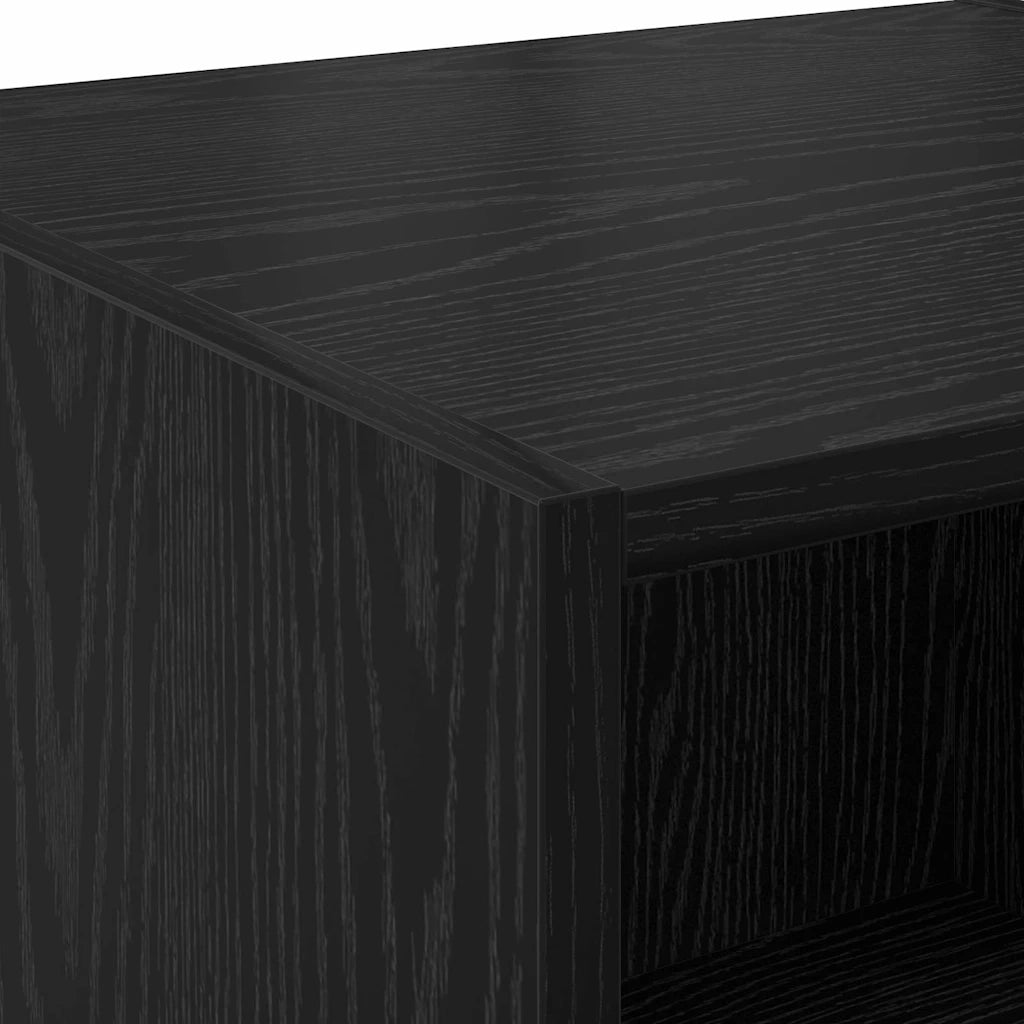 Credenza Rovere Nero 45 x 42,5 x 185 cm Legno multistrato 3402640