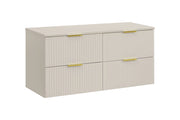 Set mobili bagno 120 cm con piano Adel Cashmere 120 cm