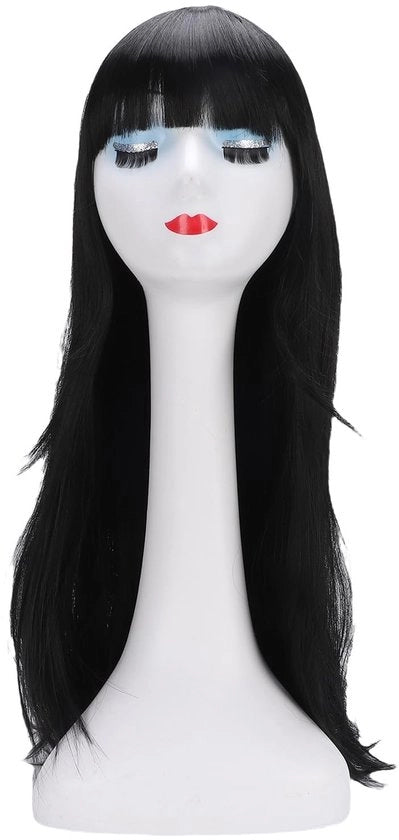 Accessorio di Cosplay con Capelli Sintetici Zaffati - 70 Cm - Fibre a Temperatura Alta - Duraturo - Antirughe - Materiali Sostenibili