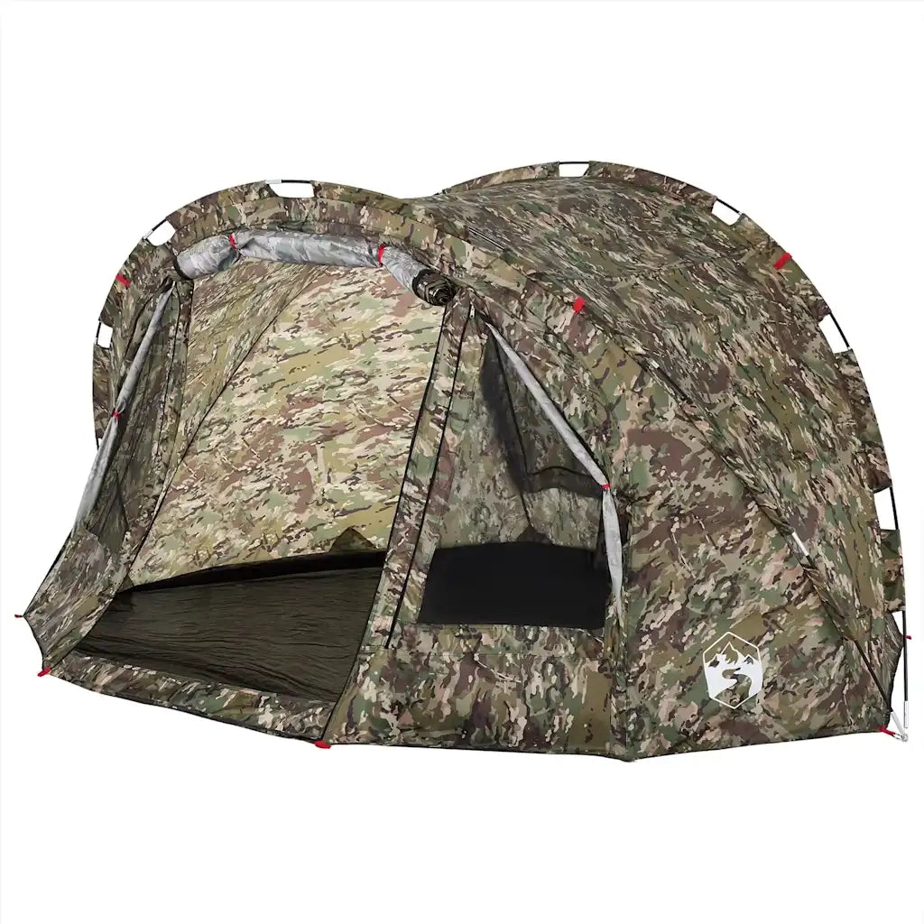 Tenda da Pesca per 4 Persone-Tenda da campeggio Mimetica Impermeabile 180822