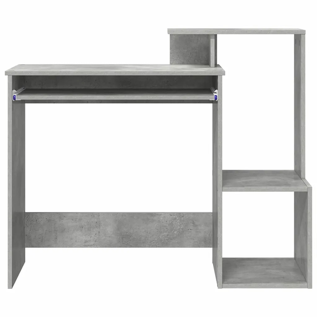 Scrivania Grigio cemento 106 x 41 x 88.5 cm Legno multistrato 869469