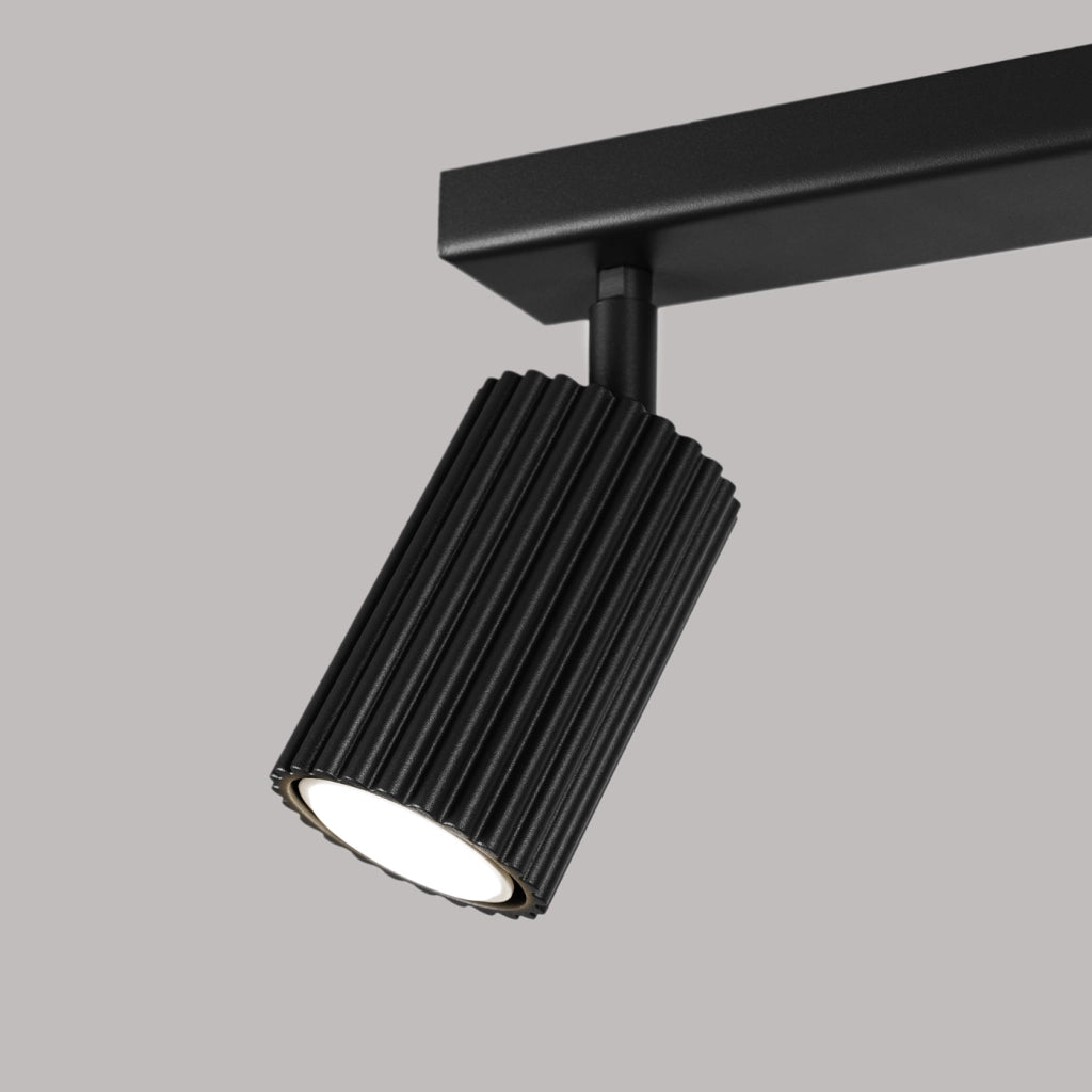 Lampada da soffitto KARBON 2 nero