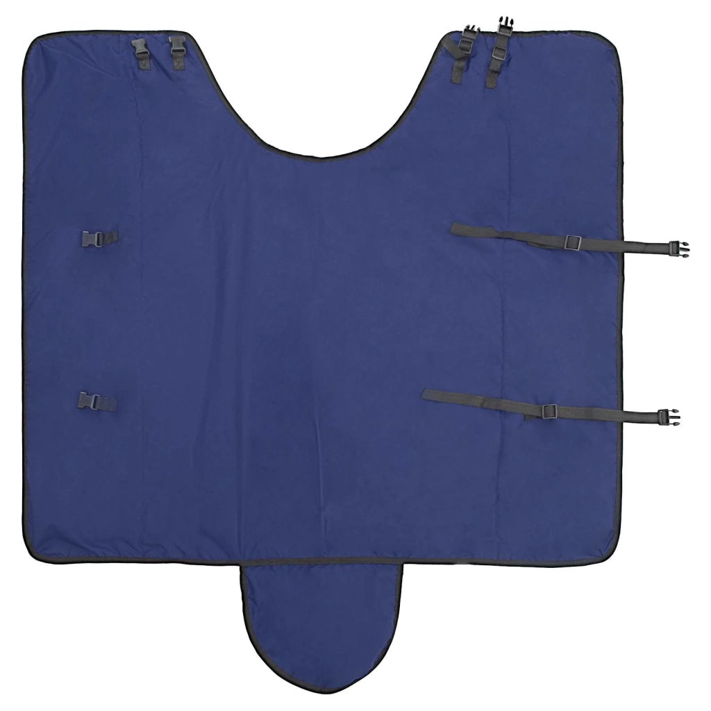 Coperta per Cavalli Verde Scuro e Nero 145 cm Poliestere 42013054