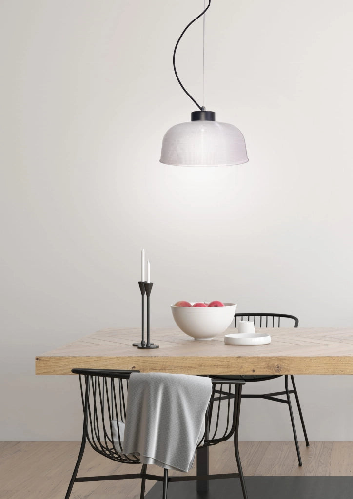 Lampada a sospensione Candellux Liverpool E27 grigia