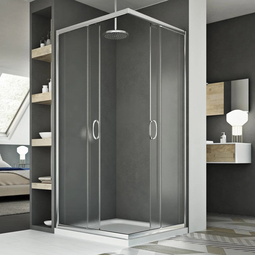 Box doccia 75x75CM H185 stampato C mod. Junior