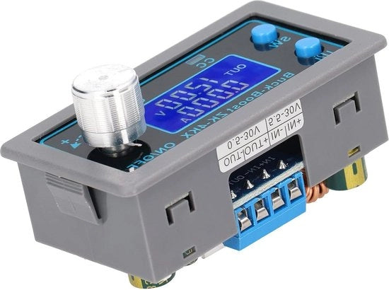 Regolatore di Tensione DC Boost Modulo di Alimentazione Programmabile DIY Boost Converter ZK-4KX - Contenuto Richiesto