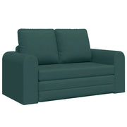 Divano letto | Sof¨¤ letto | Letto singolo 60cm Verde Scuro Tessuto