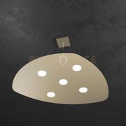 SHAPE SOSPENSIONE 5 LUCI SABBIA 1143-S5-SA