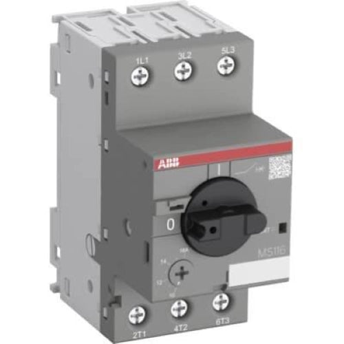 ABB MS116 4,00-6,30A INTERRUTTORE SALVAMOTORE