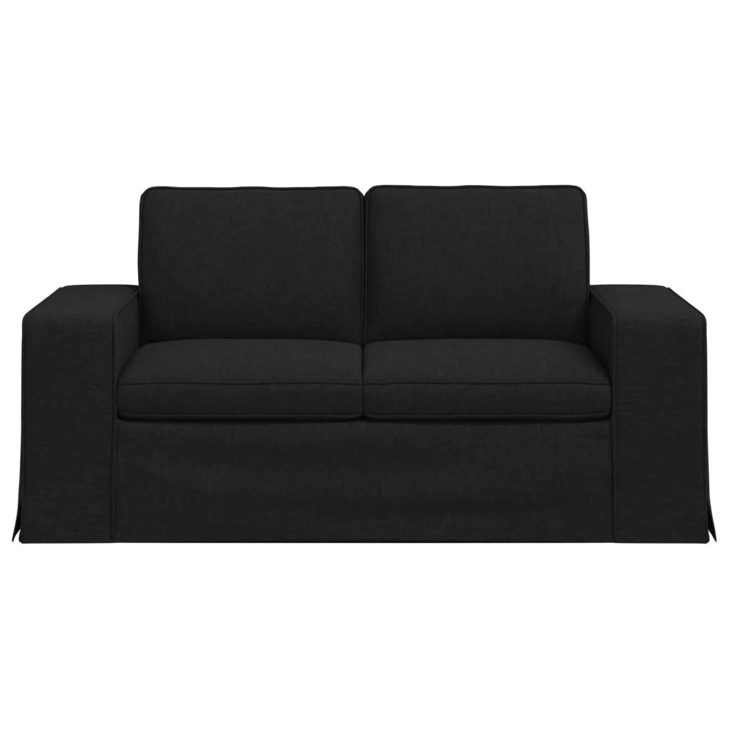 Divano Nero 162 x 80 x 82 cm Tessuto 42024385