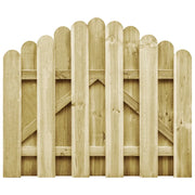 Cancello da Giardino in Pino Impregnato 100x75 cm cod mxl 54216