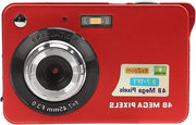 Camera digitale 4K con risoluzione 48MP, ingrandimento ottico 8X, memoria interna 128GB, schermo LCD da 2.7 pollici, videocamera con illuminazione integrata, trasmissione dati ricaricabile, portatile per principianti e studenti