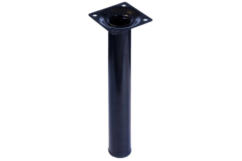 Piede Tondo Nero H 100.Dm.30Mm Set 5 Pezzi - Masidef