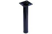 Piede Tondo Nero H 100.Dm.30Mm Set 5 Pezzi - Masidef